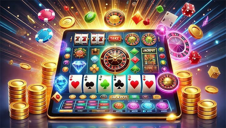 Antarmuka mobile dewaqq yang mudah digunakan, menampilkan sportsbook dan slot online